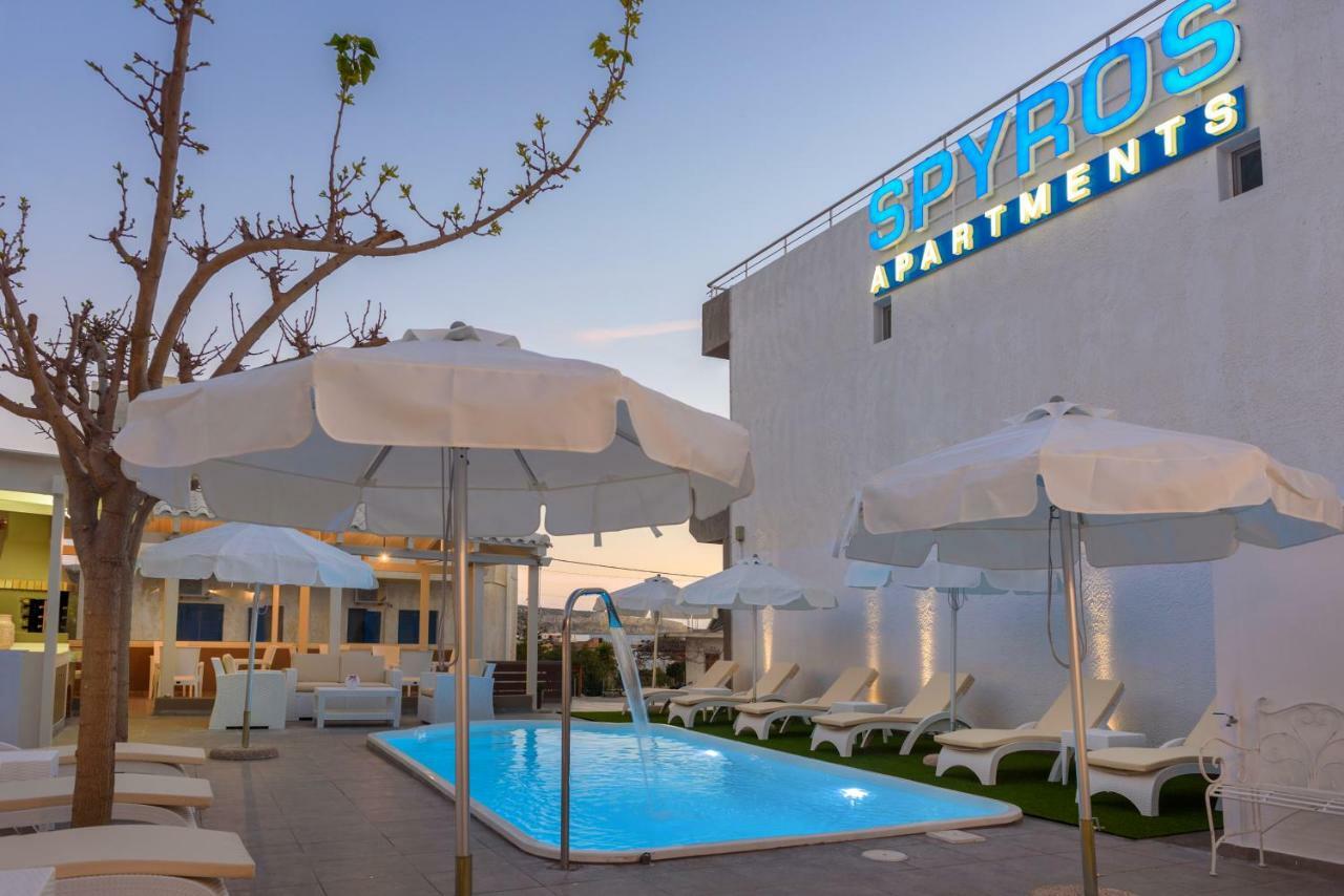 Spyros Apartments With Pool Kalamaki  Exterior photo