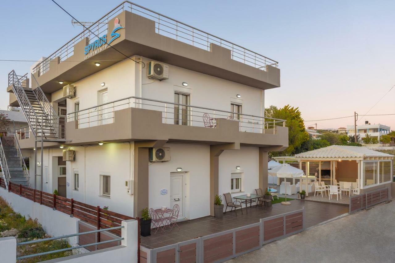 Spyros Apartments With Pool Kalamaki  Exterior photo