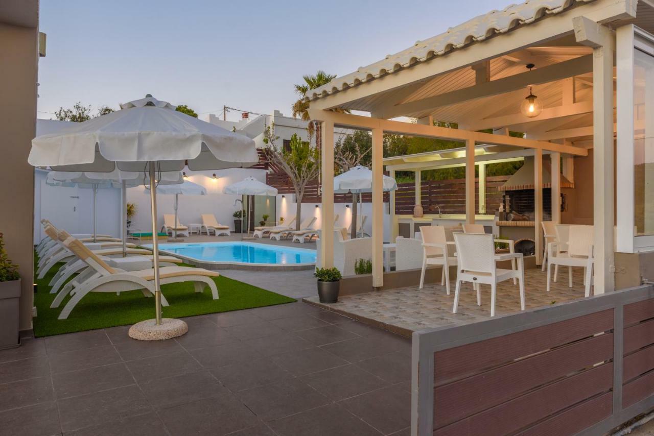 Spyros Apartments With Pool Kalamaki  Exterior photo